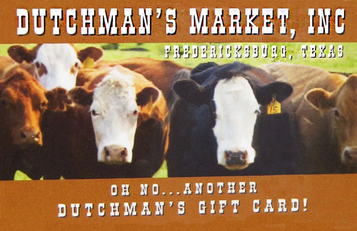 Dutchman's Market Gift Card